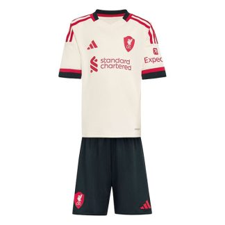 Liverpool Away Jersey Kids Kit 25-26