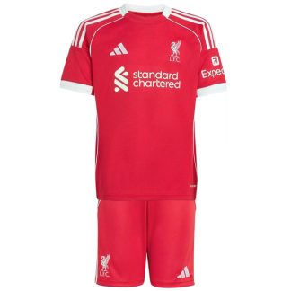 Liverpool Home Jersey Kids Kit 25-26