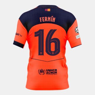 Barcelona Third FERMÍN 16 Jersey 25-26 (Player Version)