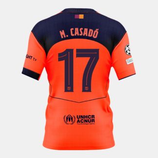 Barcelona Third M. CASADÓ 17 Jersey 25-26 (Player Version)