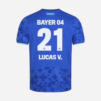 Bayer 04 Leverkusen LUCAS V. 21 Third Jersey 25-26