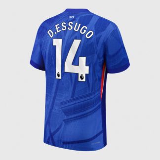Chelsea Home D. ESSUGO 14 Jersey 25-26 (Player Version)
