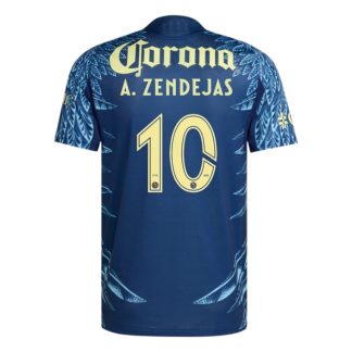 Club América Away A. ZENDEJAS 10 Jersey 25-26 (Player Version)