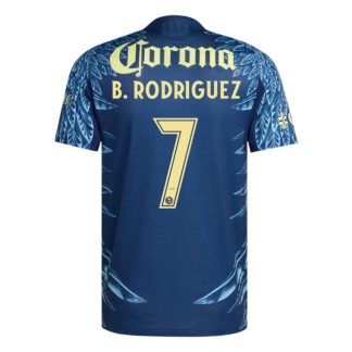Club América Away B. RODRIGUEZ 7 Jersey 25-26 (Player Version)