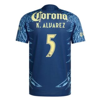 Club América Away K. ALVAREZ 5 Jersey 25-26 (Player Version)