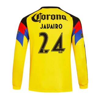 Club América Home JAVAIRO 24 Long Sleeve Jersey 25-26