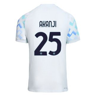 Inter Milan Away AKANJI 25 Jersey 25-26 (Player Version)