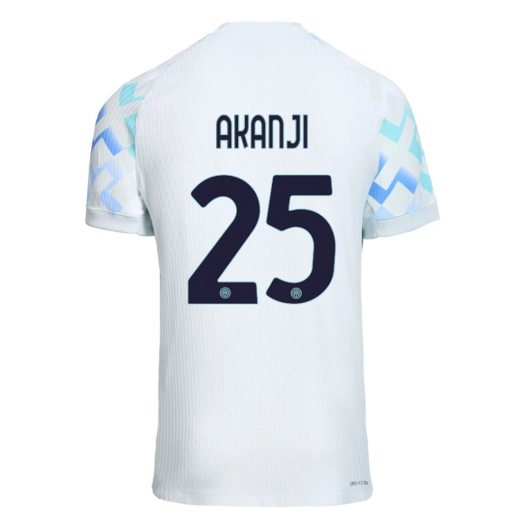Inter Milan Away AKANJI 25 Jersey 25-26 (Player Version)