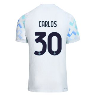 Inter Milan Away CARLOS 30 Jersey 25-26 (Player Version)