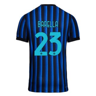 Inter Milan Home BARELLA 23 Jersey 25-26 (Player Version)