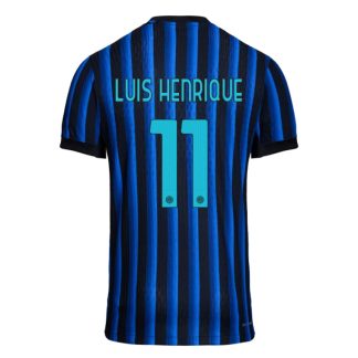 Inter Milan Home LUIS HENRIQUE 11 Jersey 25-26 (Player Version)