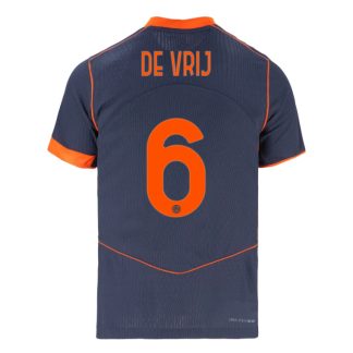 Inter Milan Third DE VRIJ 6 Jersey 25-26 (Player Version)