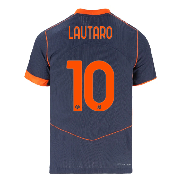 Inter Milan Third LAUTARO 10 Jersey 25-26 (Player Version)