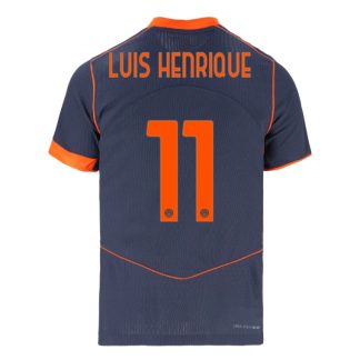 Inter Milan Third LUIS HENRIQUE 11 Jersey 25-26 (Player Version)