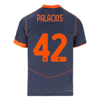 Inter Milan Third PALACIOS 42 Jersey 25-26 (Player Version)