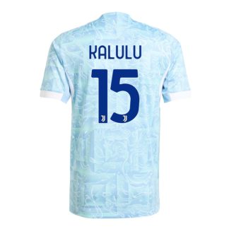 Juventus Away KALULU 15 Jersey 25-26 (Player Version)