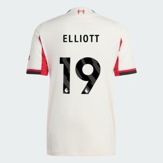 Liverpool Away ELLIOTT 19 Jersey 25-26 (Player Version)