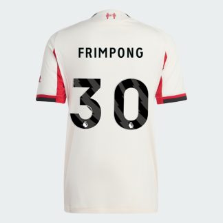 Liverpool Away FRIMPONG 30 Jersey 25-26 (Player Version)