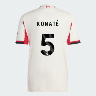 Liverpool Away KONATÉ 5 Jersey 25-26 (Player Version)