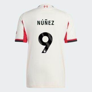 Liverpool Away NÚÑEZ 9 Jersey 25-26 (Player Version)