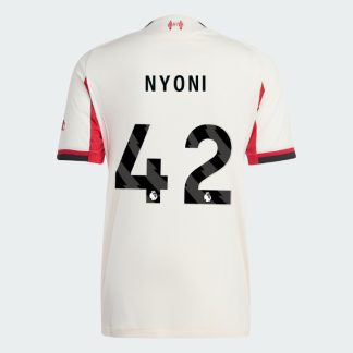 Liverpool Away NYONI 42 Jersey 25-26 (Player Version)