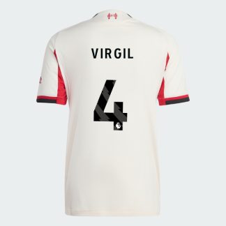 Liverpool Away VIRGIL 4 Jersey 25-26 (Player Version)