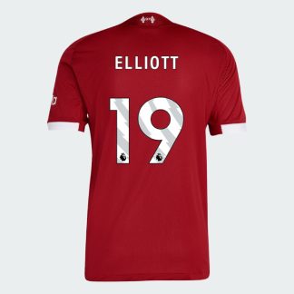 Liverpool Home ELLIOTT 19 Jersey 25-26 (Player Version)