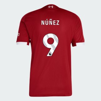 Liverpool Home NÚÑEZ 9 Jersey 25-26 (Player Version)