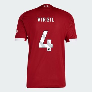 Liverpool Home VIRGIL 4 Jersey 25-26 (Player Version)