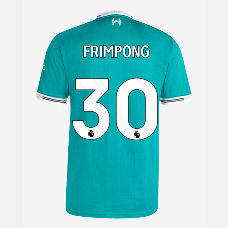 Liverpool Third FRIMPONG 30 Jersey 25-26 (Player Version)