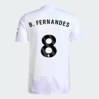 Manchester United Away B. FERNANDES 8 Jersey 25-26 (Player Version)