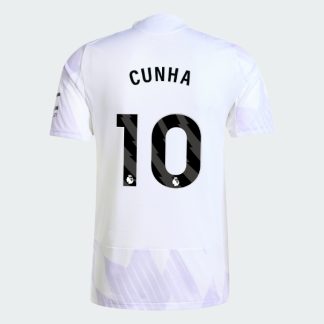 Manchester United Away CUNHA 10 Jersey 25-26 (Player Version)