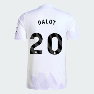 Manchester United Away DALOT 20 Jersey 25-26 (Player Version)