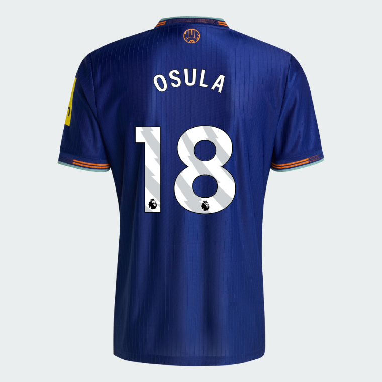 Newcastle United Third OSULA 18 Jersey 25-26 (Player Version)
