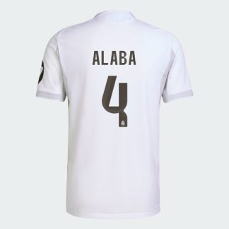 Real Madrid Home ALABA 4 Jersey 25-26 (Player Version)