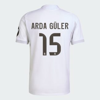 Real Madrid Home ARDA GÜLER 15 Jersey 25-26 (Player Version)