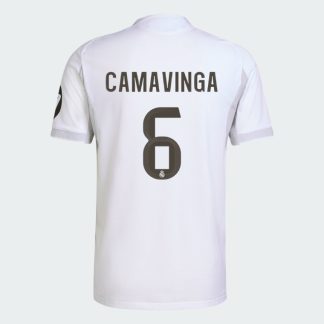 Real Madrid Home CAMAVINGA 6 Jersey 25-26 (Player Version)