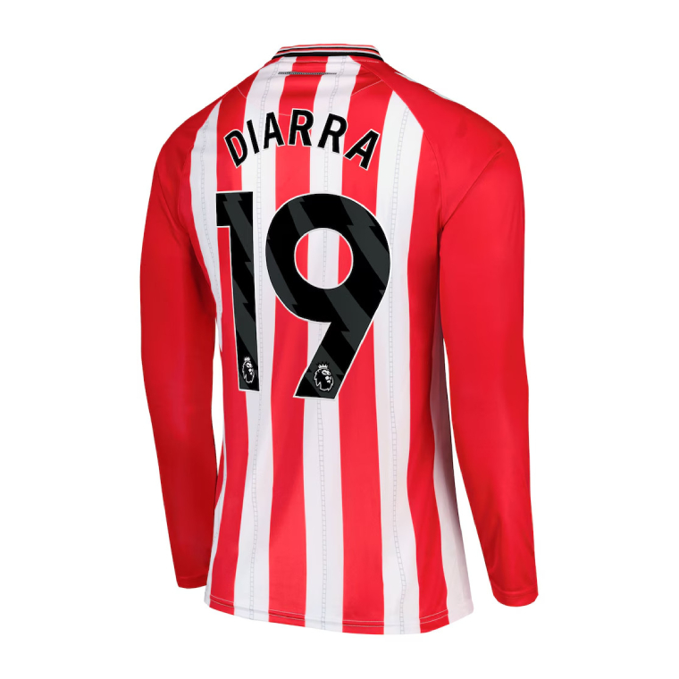 Sunderland Home DIARRA 19 Long Sleeve Jersey 25-26