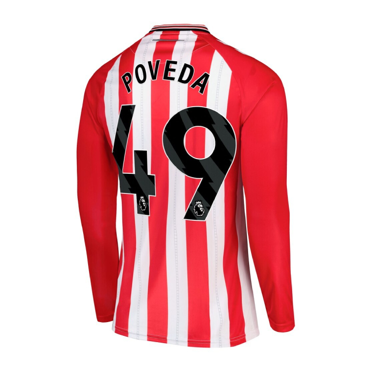 Sunderland Home POVEDA 49 Long Sleeve Jersey 25-26