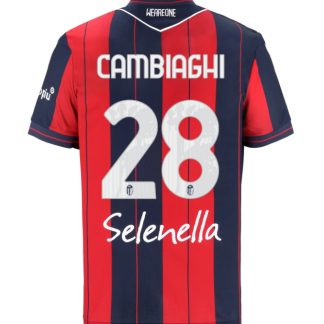 Bologna Home CAMBIAGHI 28 Jersey 25-26