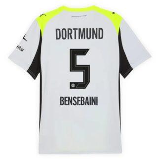 Borussia Dortmund Away BENSEBAINI 5 Jersey 25-26