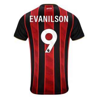 Bournemouth Home EVANILSON 9 Jersey 25-26