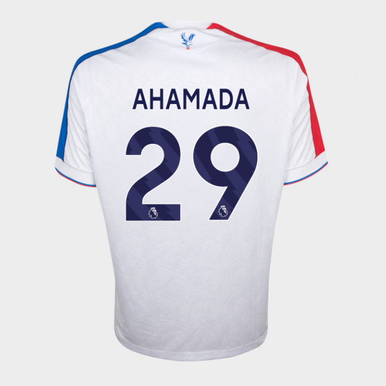 Crystal Palace Third AHAMADA 29 Eagle White Jersey 25-26