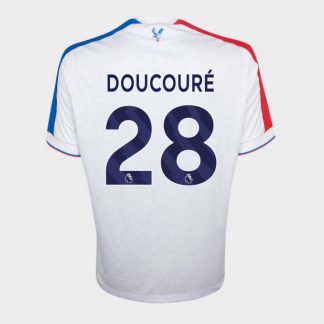 Crystal Palace Third DOUCOURÉ 28 Eagle White Jersey 25-26