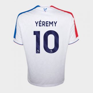 Crystal Palace Third YÉREMY 10 Eagle White Jersey 25-26
