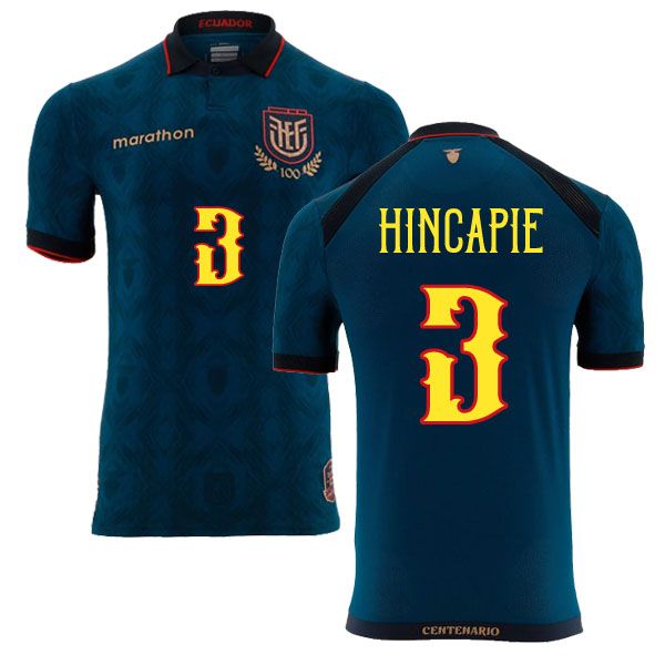 Ecuador Away Hincapie 3 Jersey 25-26