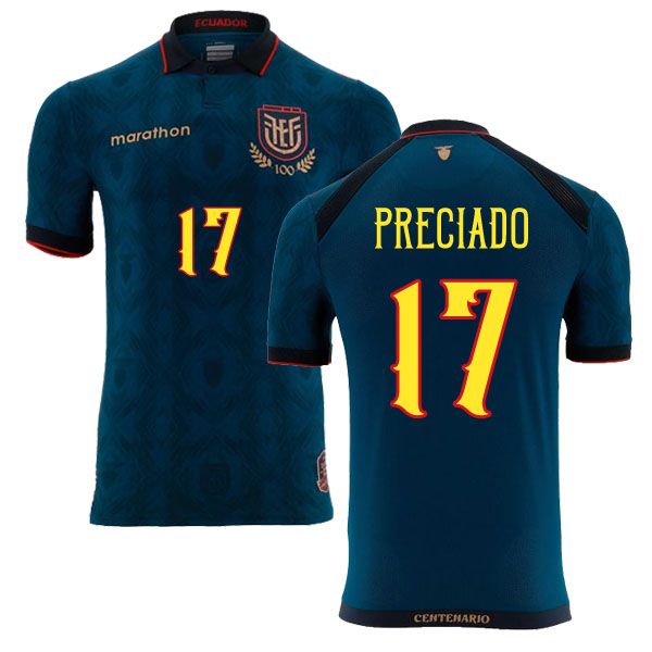 Ecuador Away Preciado 17 Jersey 25-26