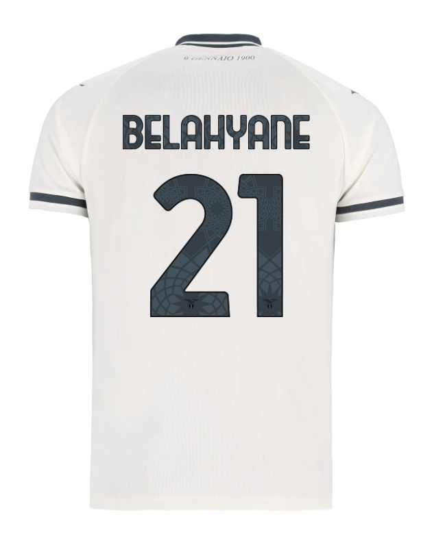 Lazio Away BELAHYANE 21 Jersey 25-26