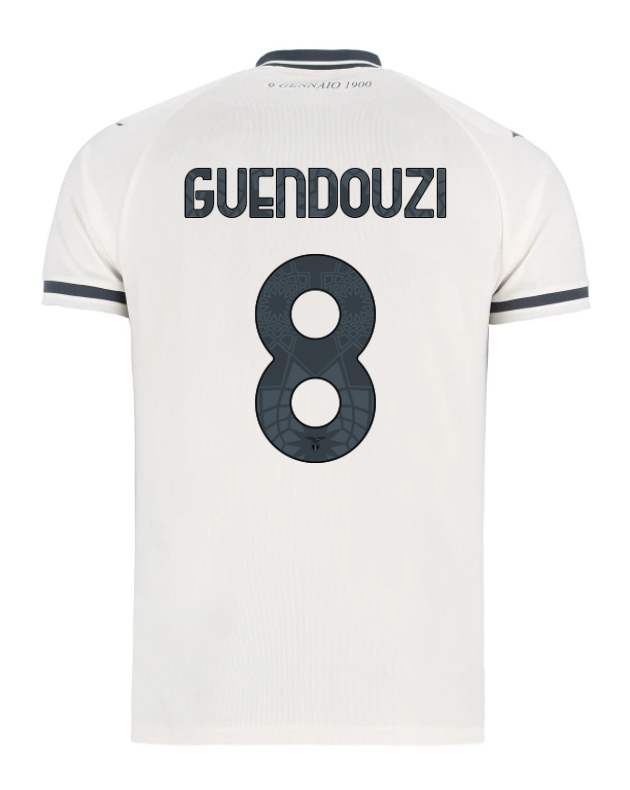 Lazio Away GUENDOUZI 8 Jersey 25-26