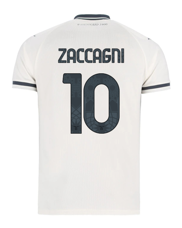 Lazio Away ZACCAGNI 10 Jersey 25-26